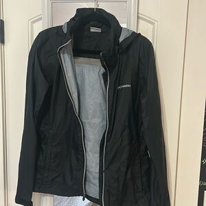 Black Columbia Rain Jacket